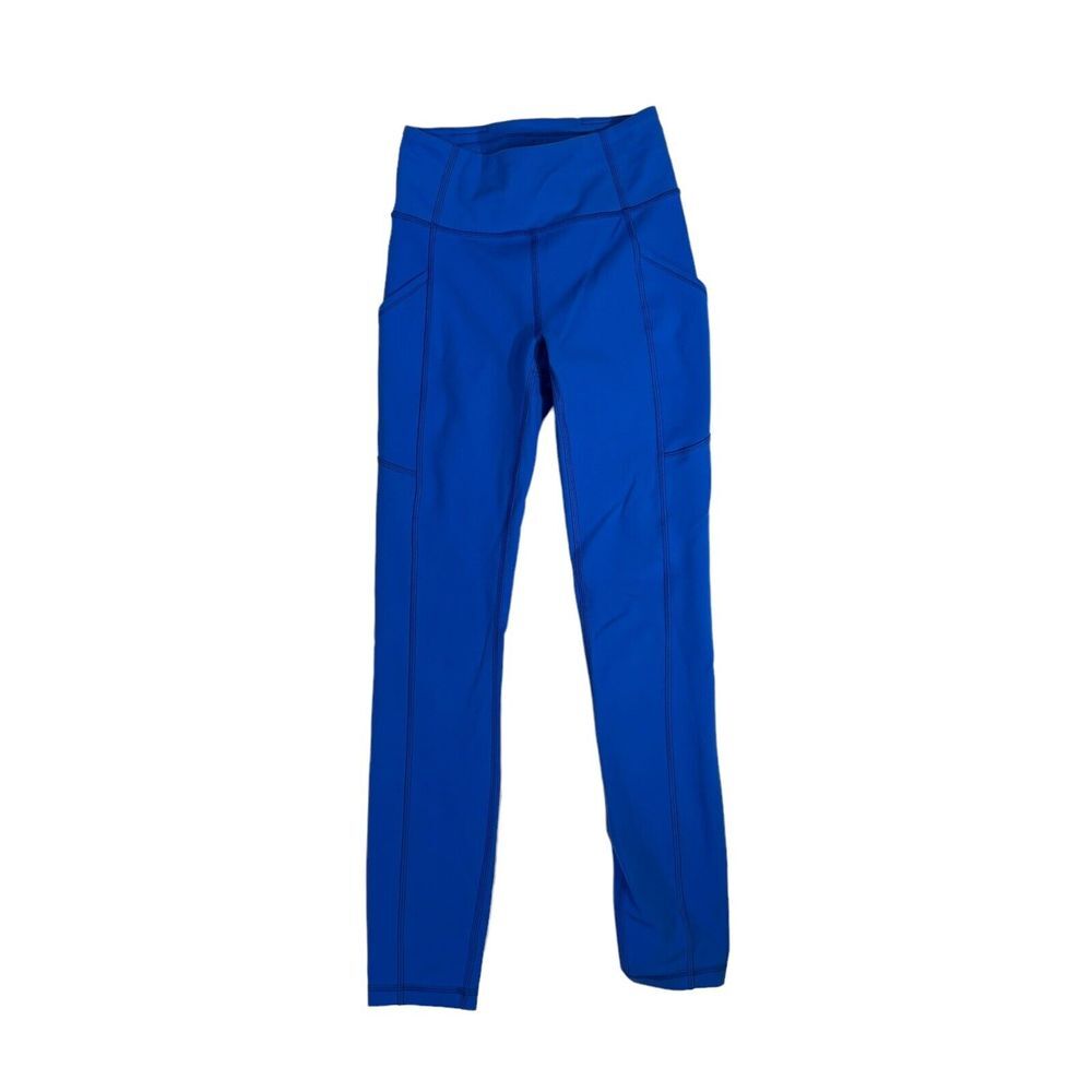 Lululemon Women's Invigorate 25" Tight LW5CQMS VTAG Blue Size 2